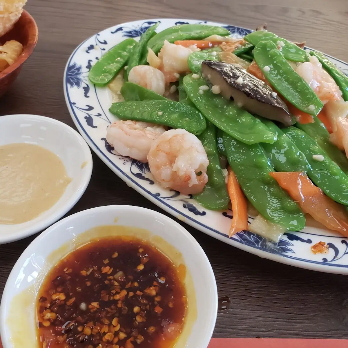 Scallop with Snow Peas 雪豆鲜贝